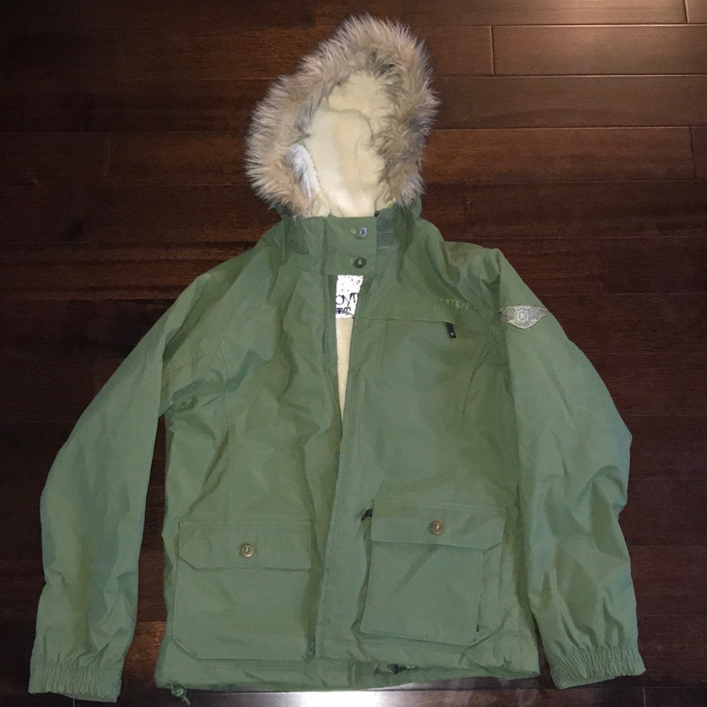 GREEN WINTER JACKET